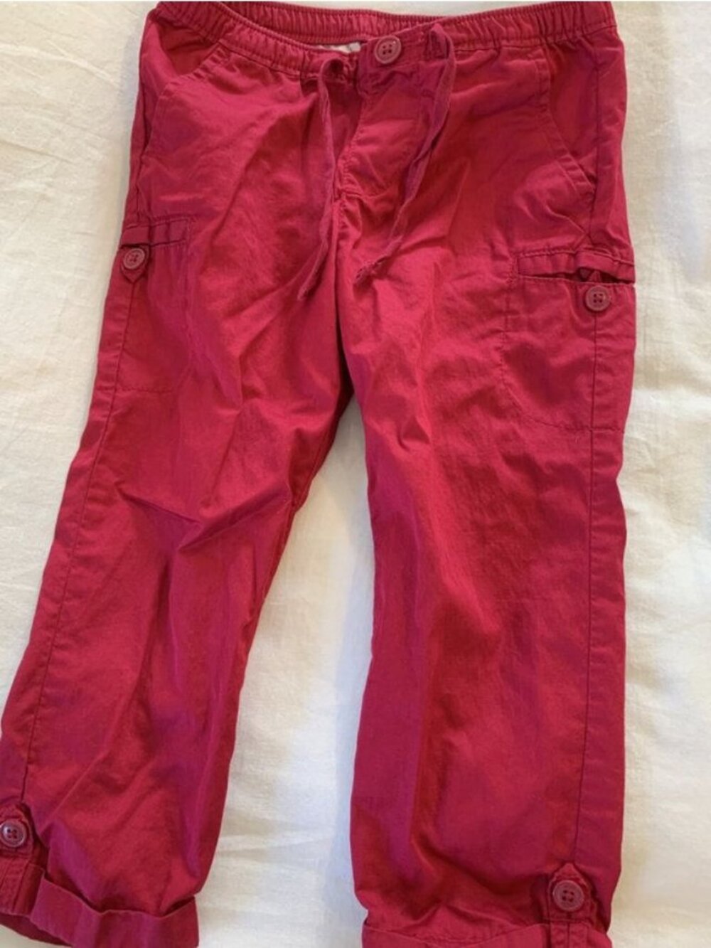 Baby Gap Cranberry Color Pants
